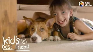 This Girl's Happiest When Her Dog's Happy  | The Dodo Kid's Best Friend