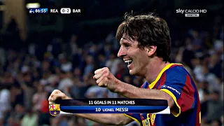 Lionel Messi vs Real Madrid (Away) (UCL) 2010/11 HD 1080i