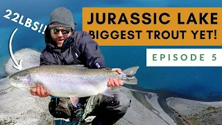 22 Pound Rainbow Trout on a Fly (Jurassic Lake Episode 5)