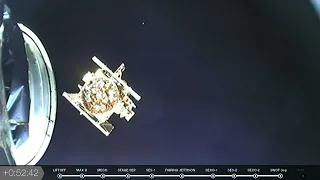 SWOT Spacecraft Separates from the SpaceX Falcon 9 Second Stage