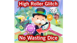 Monopoly Go! High Roller Glitch! No Wasting Dice!