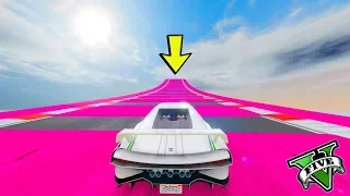 GTA 5 ONLINE 🐷 SKY MEGA RAMP !!! 🐷 GARE STUNT 🐷N*261🐷 GTA 5 ITA 🐷 DAJE !!!