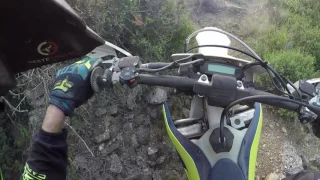 Husqvarna TE250 First Enduro ride with friends