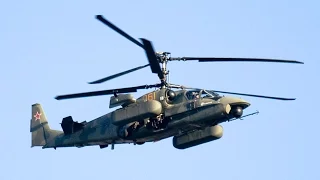 Kamov  КА-52 in Zhulebino | Вертолет КА-52 в Жулебино