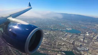 Delta A220-100 4K Landing San Francisco, California with full Air Traffic Control audio