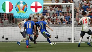ITALY vs ENGLAND Final Match - UEFA EURO 2020 - Highlight FIFA 21