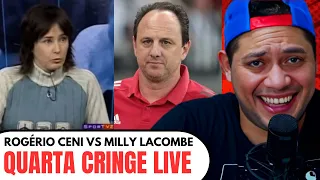 ROGERIO CENI VS MILLY LACOMBE E MUITO MAIS NA QUARTA CRINGE DE HOJE