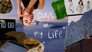 days is my life | modeling in hamburg, studying, walking through the city | VLOG