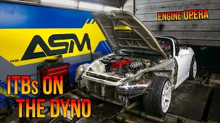 ITBs SCREAMING to 10,000 RPM on the Dyno