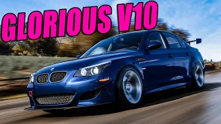 ANNIHILATING THE NEW TRIAL WITH THIS GLORIOUS V10 SUPER SALOON