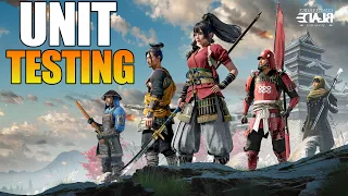 JAPANESE Unit Testing - Season 16 PTR - Conqueror's Blade Gameplay