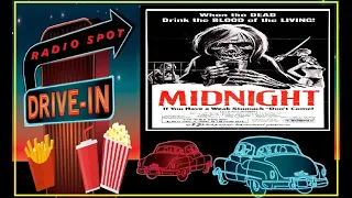DRIVE-IN MOVIE RADIO SPOT - MIDNIGHT (1982)