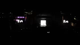 Sia, end of "Breathe Me", Hollywood Bowl