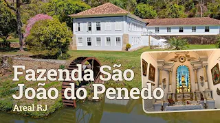 FAZENDA DE CAFÉ PRESERVADA COM CAPELA CONSAGRADA EM AREAL - RJ