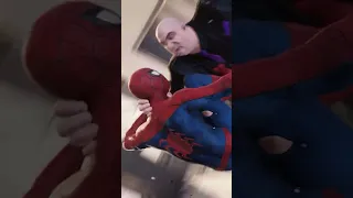 Marvel's Spiderman Remastered Epic Fight scenes #spiderman #spidermanremastered