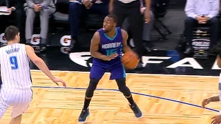 Kemba Walker Nice Hesitation And No Look To Kidd-Gilchrist  12.28.16