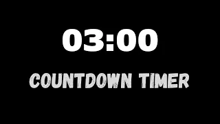 3 minutes countdown timer | internet timer