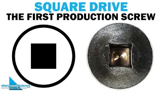 The Square Drive - Types of Screw Drive Styles | Fasteners 101
