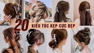 20 kiểu tóc kẹp càng cua cực đẹp dễ làm trên Douyin