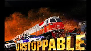 UNSTOPPABLE CC 206 DAN PENGEJARAN OLEH POLISI BIKIN GEGER│Epic Train Crash & Escort