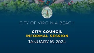 City Council Informal - 01/16/2024