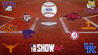 MLB The Show 24 | AL Teams (continued) Uniform Walk-through | College Rosters