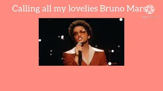 [Thaisub] Calling all my lovelies Bruno Mars