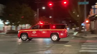 Seattle Police, Battalion 4 and Medic 18 responding