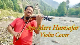 Aye mere humsafar - Qayamat se qayamat tak - Violin cover - @RealUditNarayan