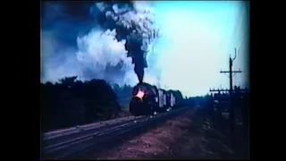 Rarely seen footage of N&W steam