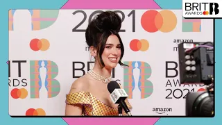 Dua Lipa: 'That's changed my life in so many ways' | The BRIT Awards 2021