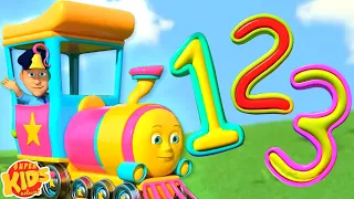 Numbers Train, Nursery Rhymes and Learning Videos for Kids