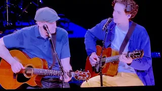 James Taylor and his son Henry Taylor “You Can Close Your Eyes” Live at Bethel Woods, NY  8/21/21