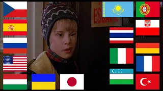 "MERRY CHRISTMAS YOU FILTHY ANIMAL..." in many different languages [Home Alone 2: Lost in New York]