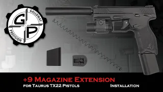 TX22 +9 Magazine Extension Installation from Galloway Precision