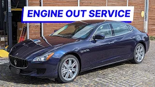Fixing This 187k Mile Maserati Quattroporte GTS is a Nightmare
