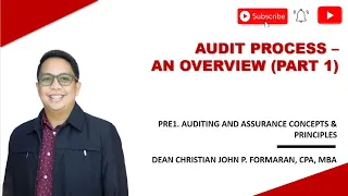 AT. Audit Process - An Overview (Part 1)