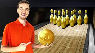 $1 Vs $1000 Bowling Ball!!