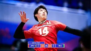 Yuki Ishikawa Destroyed Volleyball Team Bulgaria !!! Men's VNL 2023