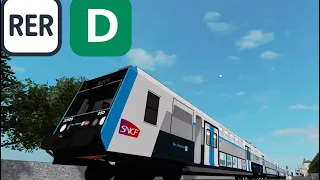 [ROBLOX] RER D | Villeneuve-Triage/Paris-Gare-du-nord | Timelapse