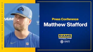 Matthew Stafford On What He Saw From WRs & Rams Offense Overall In Second Padded Practice