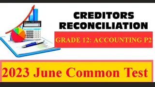 GRADE 12-CREDITORS RECONCILIATION, CREDITORS CONTROL & CREDITORS LIST