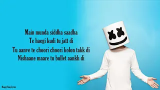 BIBA - Marshmello x Pritam Feat Shirley Setia (Lyrics)