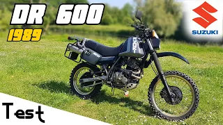 "Test" LE VRAI TRAIL à l'ancienne 😋 "Suzuki  DR 600 de 1989"