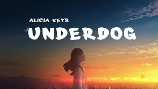 Alicia Keys  - Underdog (Lyric Video)