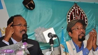 Daawo Amiin Caamir   Farmaajo khalad hadu galo waxan ula dagaalayaa sida kuwi hore