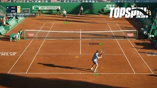 Top Spin 2K25 - Carlos Alcaraz Vs Matteo Berrettini - HYPER TIE BREAK - Monte Carlo Masters (PS5)