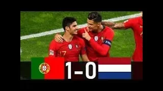 PORTUGAL 1-0 NETHERLANDS MAÇ ÖZETİ 09.06.2019 HİGHLİGHTS ALL GOALS CHAMPİONS PORTUGAL