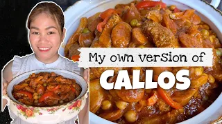 CALLOS RECIPE | My own version | Ox Tripe | How to cook