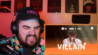 Villain 🇺🇸 | GRAND BEATBOX BATTLE 21: WORLD LEAGUE | Wildcard RunnerUp Showcase | Beatbox Reaction